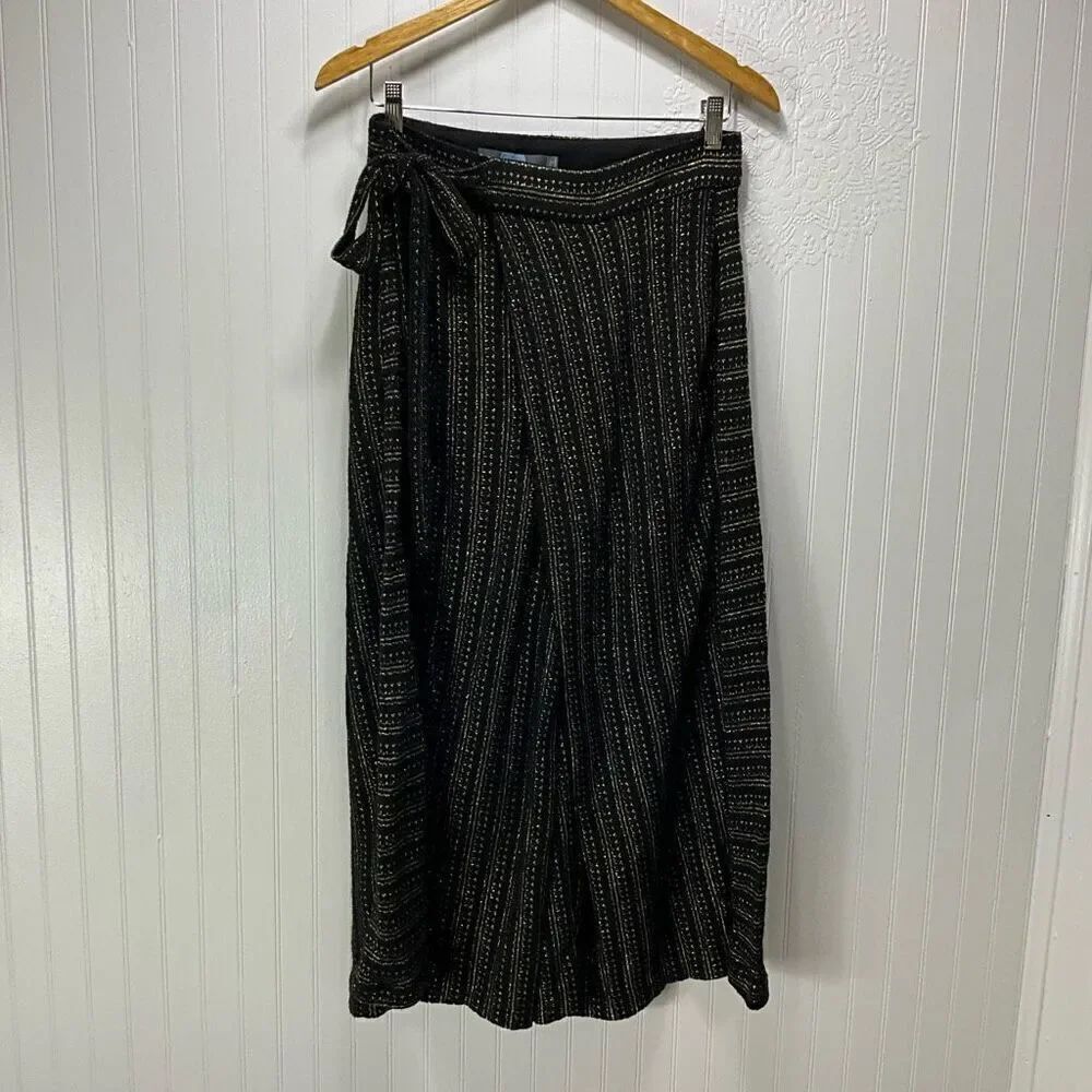 ANTHROPOLOGIE EVA FRANCO Wide Leg Wrap Pants